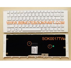Sony Keyboard คีย์บอร์ด VAIO VPC- EA VPCEA Series ภาษาไทย อังกฤษ